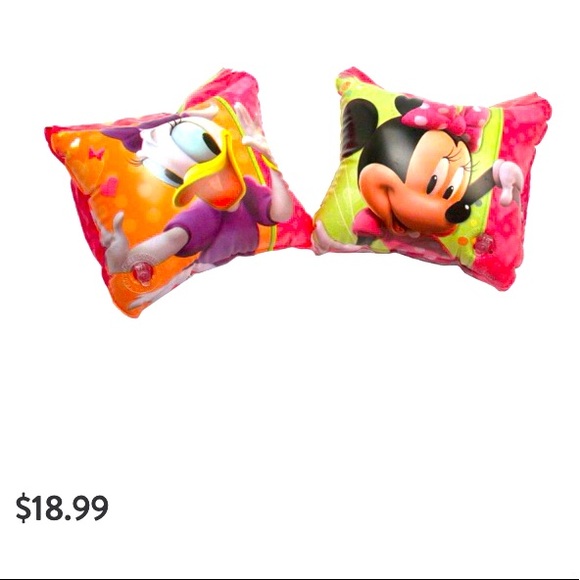 upd Other - UPD Minnie's & Daisy’s Bow-Tique Inflatable Arm Floaties Set Of 2  65 Lbs NWT